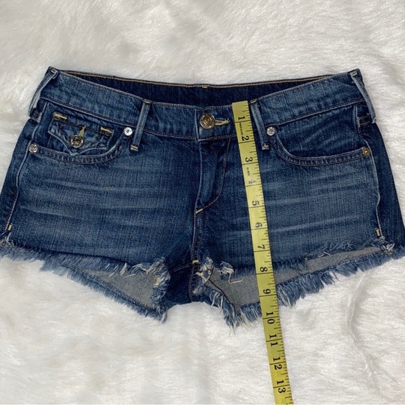 TRUE RELIGION Denim Joey Cut Off Shorts - Picture 13 of 13